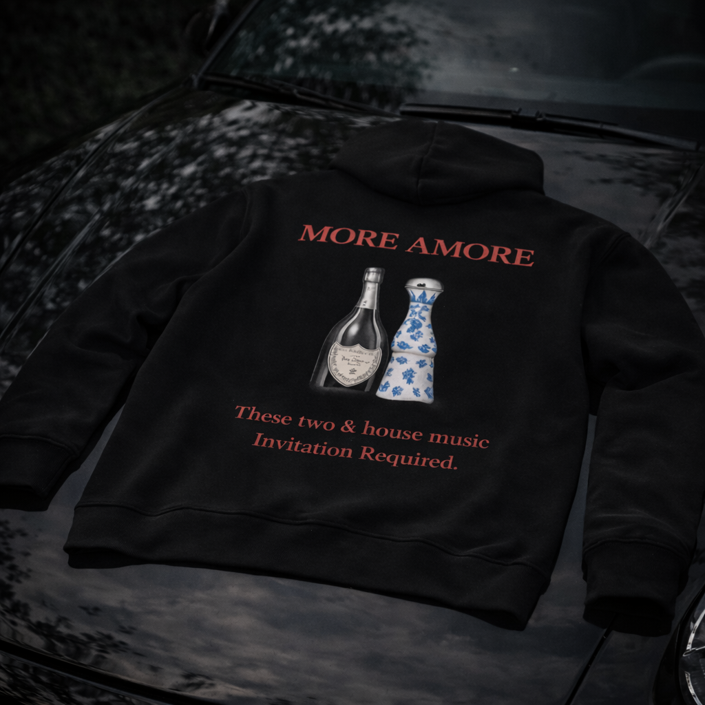 These Two & House Music Black Hoodie